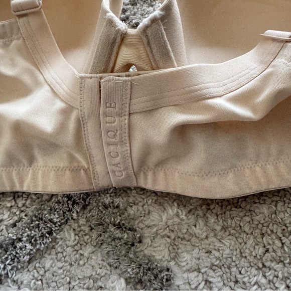 Cacique bra nude Smooth Boost Plunge Bra 44DD new - Picture 7 of 9